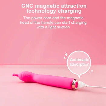 Visoko Frekvenco G Spot Klitoris Stimulator za Ženske, Bradavice, Masaža Vibrator Orgazem Pero Vibracijske Palice Odraslih Ženskega Spola Igrače