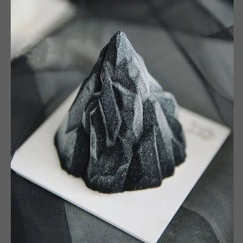 FUNBAKY 3D Simulacija ledene gore Sveče Plesni DIY Vulkanski Silikona, Fondat Plesni Sveče Orodja za Dekoracijo
