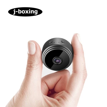 Mini Brezžična Kamera Full HD 1080P Home Security Nadzor Kamere P2P Night Vision Zaznavanje Gibanja Daljinski Alarm Monitor
