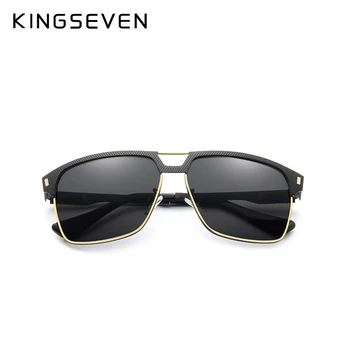 KINGSEVEN blagovne Znamke Moda za Moške Polarizirana sončna Očala Za Vožnjo Plastika UV Zaščita Očal Oblikovalec Potovanja sončna Očala