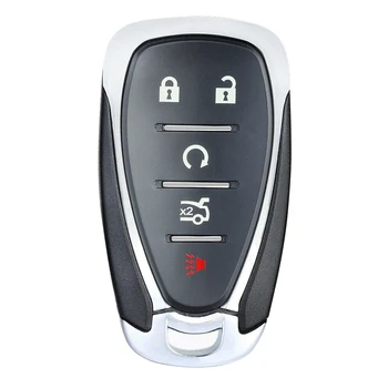 Keyecu 5 Gumbi Smart Remote Avto Ključ ID46 - HYQ4AA 315Mhz, HYQ4EA 433Mhz - Fob za Chevrolet Cruze Camaro Malibu Enakonočje Iskra