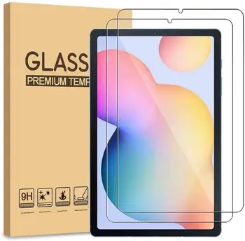 2 Pack 9H Kaljeno Steklo Film, Zaščito Ščit Screen Protector for Samsung Galaxy Tab S6 Lite Zaslon Patron SM-P610/P615