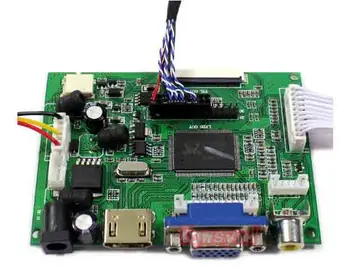 HDMI+VGA 2AV Nadzorni Odbor Komplet za B101AW03 V0 V. 0 / B101AW03 V1 V. 1 1024X600 LCD LED zaslon za Voznika Odbor