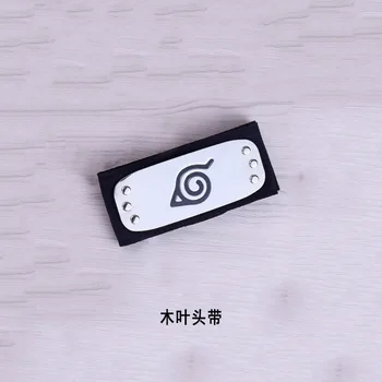 Debelo Anime Naruto Leaf Village Ninja Glavo Kakashi Sasuke Uchiha Itachi Prop Pokrivala Zapestnica Dodatki