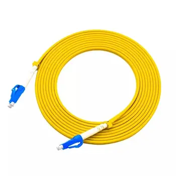 10PCS/vrečko LC /UPC-LC/UPC za Obojestransko tiskanje single-mode fiber optic patch kabel Simplex 3,0 mm FTTH vlakna, optična skakalec