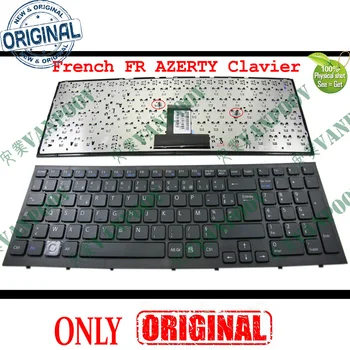 Nov Laptop tipkovnici za Sony VPC-VPC EB EB EB11 EB12 EB15 Black z Okvirjem francoski FR AZERTY Clavier - 148793041 V111678A