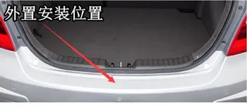 Visoko kakovostnega Nerjavečega Jekla Zadnji Odbijač Zaščitnik Polico ploščo pribor za Hyundai I30