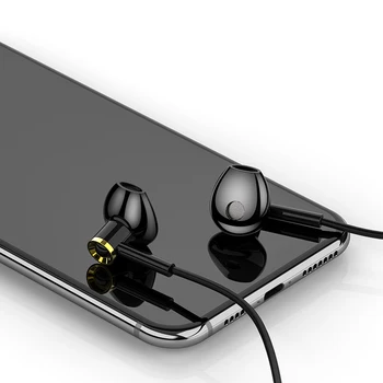 HOCO M47 Bas Zvok Slušalke za V Uho Šport Slušalke z mikrofonom za xiaomi iPhone Samsung Slušalke fone de ouvido auriculares MP3