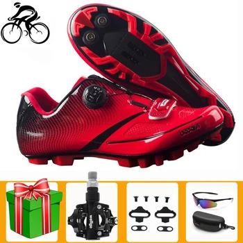 BOODUN kolesarski čevlji sapatilha ciclismo mtb samozapiralni moški športni copati ženske gorsko kolo dihanje kolo SPD pedala čevlji