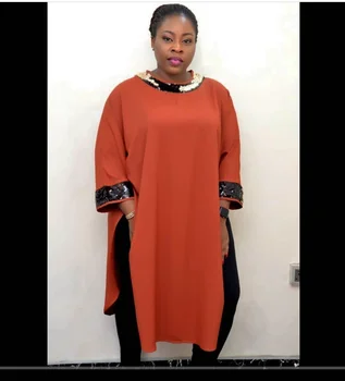2019 novo elegent modni slog afriške ženske plus velikost obleko