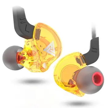 QKZ AK6 106dB 1,2 m Visoko Zvestobo Žične Slušalke Universal 3,5 mm Šport V uho Hi-fi Zvok Slušalke za Telefone, Tablične Trajne line
