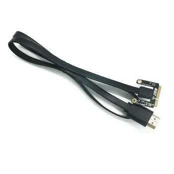 Mini PCI-E HDMI je združljiv Kabel Adapter za Mini Pci-e Verzija EXP GDC Grafične Kartice Adapter za Prenosnik dropship