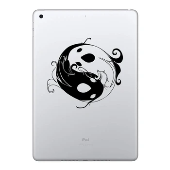 Koi Yin Yang Ribe Vinilne Nalepke za iPad Air Pro Mini 7.9/9.7/10.2/10.5/11/12.9