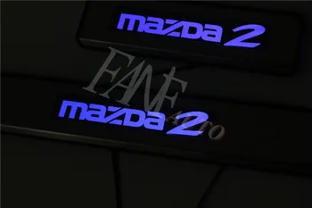 Iz Nerjavečega Jekla, Led Vrata Polico Izvažajo Ploščo Stražar Okenske Police Zaščitnik Trim Za Mazda 2 Mazda2 2007-2020