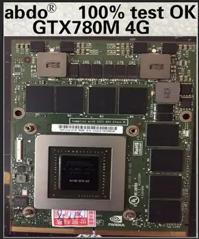 Abdo GTX 780M GTX780M 4G N14E-GTX-A2 Video Kartico Za Dell M17X R5 M18X R2 R3 R4 DDR5 Zaslon Grafična Kartica GPU Zamenjava