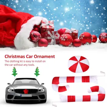 Avto Okras Božič Berglami, Božični Okraski Avto Auto Dekoracijo Auto Pisane Obesek Dekoracijo