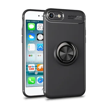KEYSION Shockproof Primeru za iPhone SE 2020 Novo Silikonsko Tesnilo Stojalo Telefon Kritje Za iPhone 11 Pro Max XR XS Max X 8 7 6s Plus 5