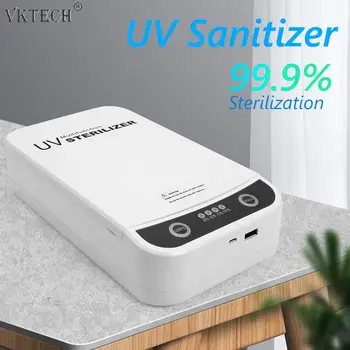 UV Telefon Sterilizator Polje Pametni Masko UV Sanitizer-A + UV-C Razpoložljivi Masko Disinfector Osebno Razkuževanje Kabinet
