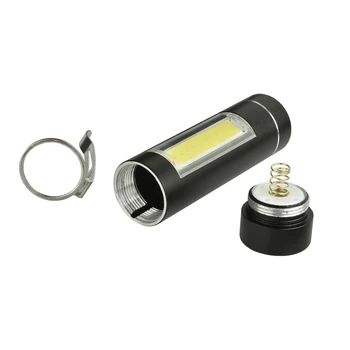 Litwod Z90+ LED COB MINI Svetilka baterijska Svetilka LED 1 Način uporabe 14500 ali AA Baterije Za Branje Kampiranje delovna svetilka