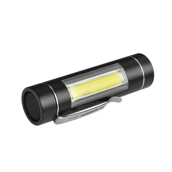 Litwod Z90+ LED COB MINI Svetilka baterijska Svetilka LED 1 Način uporabe 14500 ali AA Baterije Za Branje Kampiranje delovna svetilka