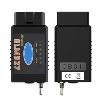 ELM327 USB PIC18F25K80 Čip z Bluetooth&WIFI za Ford HS/MS LAHKO preklopite Forscan BREST 327 OBD2 Code Reader