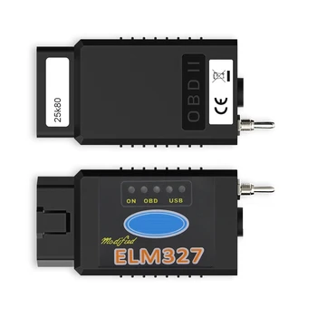 ELM327 USB PIC18F25K80 Čip z Bluetooth&WIFI za Ford HS/MS LAHKO preklopite Forscan BREST 327 OBD2 Code Reader