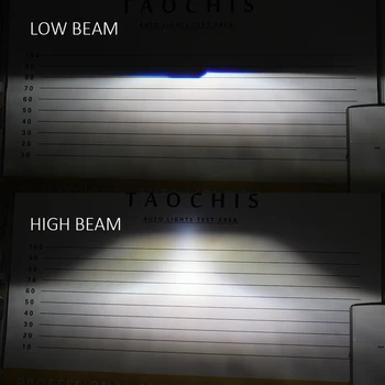 TAOCHIS Auto vodja svetlobe 3,0 palca Bi xenon Objektiv Projektorja zamenjajte 3R G5 HELLA H4 Lossless namestitev nedestruktivne
