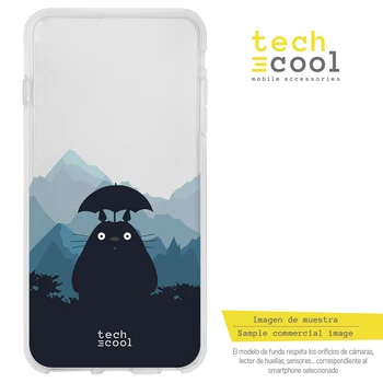 FunnyTech®Silikonsko Ohišje za Xiaomi Redmi 5 Plus l Moj Sosed Totoro načrt 1 pregledna