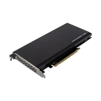 PCIe X16, 4 Port M. 2 NVMe SSD Adapter Čip PEX8747 128Gb/s Visoke Hitrosti za Rudarstvo RAID Biti Pretvornik Širitev Mkey M2 Nvme Kartico