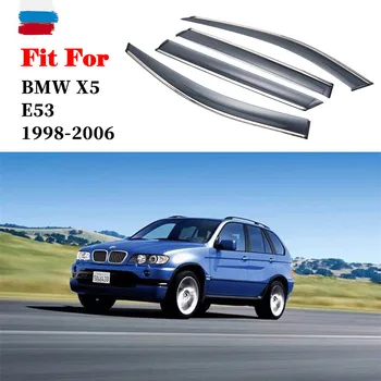 Za BMW X5 E53 E70 F15 G05 1998-2020 okno vizir avto dež ščit ter nadstrešek trim kritje zunanjost avto-styling dodatki