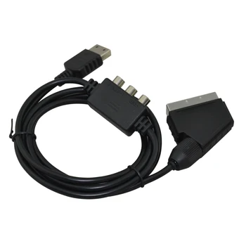 Za Sega DC metlo glavo vrstice kabel kabel RGB Scart Kabel Z AV Polje Adapter za SEGA Dreamcast