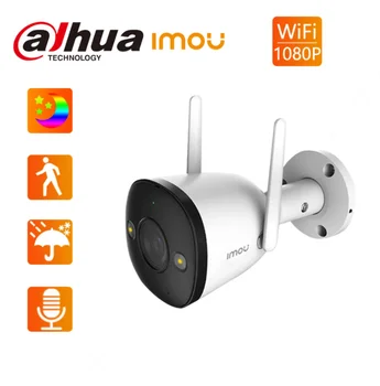 Dahua Imou Barvno Night Vision Kamera Bullet 2E 1080P WiFi Prostem Nepremočljiva Home Security Človekovih Odkrivanje Ip Kamere