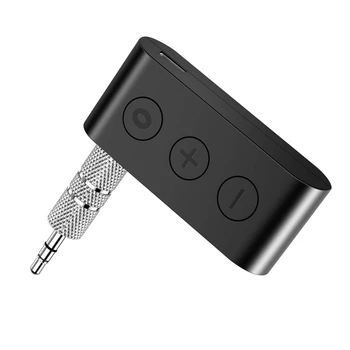 Za polnjenje 3.5 mm Brezžična tehnologija Bluetooth 5.0 Avdio Sprejemnik TF Predvajalnik Glasbe Mp3, Hands-free Razpis za Avto Zvočnik Slušalke M5TB