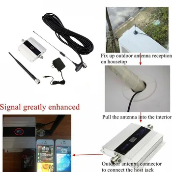 Ojačevalci signala 900Mhz GSM omrežja 2G/3G/4G, Signal Booster Repetitorja Ojačevalnik Velikih Pokritost Območja Antene Za Mobilni Telefon Ojačevalci Signala