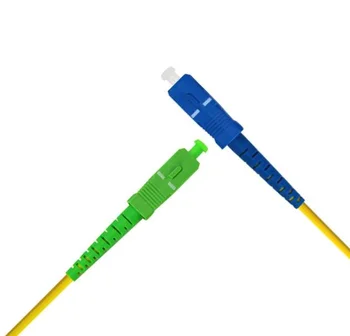 Optični SC /LC/KG/ST/ APC/UPC Simplex Single Mode Optični Patch Kabel SC skakalec optični patch kabel NOVE fibra optica prilagodite