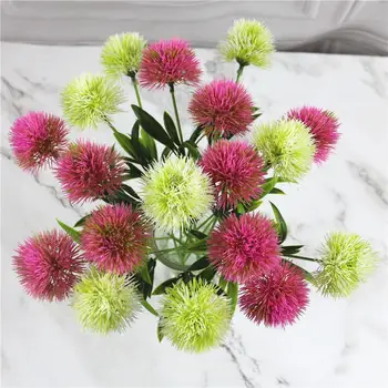 7PCS/Kup Simulacije Umetno Regrat Realne Umetne Dekorativne Cvetlični Ponaredek Cvet za Vazo Poroka Stranka Dekor