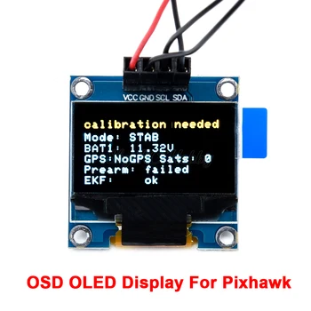 Pixhawk OSD OLED Zaslon za Pixhawk 2.4.8 PIX PX4 Kontrole Letenja Flight Prikaz stanja leta Povezan z I2C Vmesnik