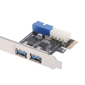 Novi PCI Express, USB 3.0 2 Vrata na Sprednji Plošči s krmilno Kartico Tok 4-Pin & 20 Pin Padec Ladijskega prometa