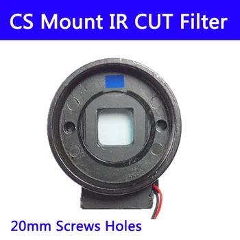 10pcs/veliko CS Mount IR Cut filter dvojni filter preklopnik za IP cctv AHD fotoaparat dan/noč 20MM objektiv imetnik 7215