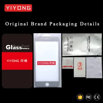 YIYONG Polno Kritje Stekla Za Huawei Honor V9 V10 Kaljeno Steklo Čast Ogledati 10 Lite Zaslon Patron Za Huawei V9 V10 V8 Stekla