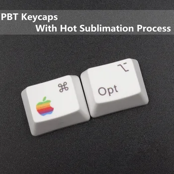 PBT Keycaps MAC Commond In Možnost Tipke Sublimacijski Češnja MX Tipko Caps Za MX Stikala Mehanska Igralna Tipkovnica