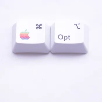 PBT Keycaps MAC Commond In Možnost Tipke Sublimacijski Češnja MX Tipko Caps Za MX Stikala Mehanska Igralna Tipkovnica