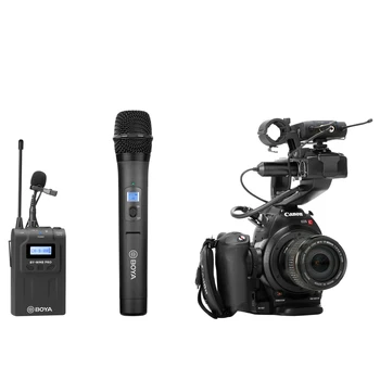 BOYA S-WM8 Pro K1 K2 Brezžični Mikrofonski Oddajnik Sprejemnik Komplet za Live Stream Konferenca ENG finančne participacije delavcev DSLR Video Snemanje Mic