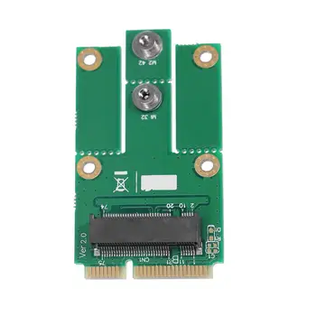 M. 2 NGFF B Ključ za Mini PCI-E Adapter Pretvornik Kartico Reža za Kartico SIM, ki Podpira 3G 4G LTE omrežje za PC w/ Mini PCI-E vrata