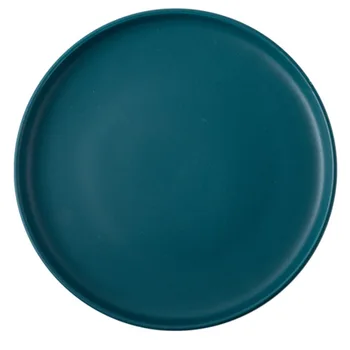 Skandinavski slog keramično ploščo ustvarjalne mat barvo glazuro zahodni ploščo zajtrk ploščo praktično namizni pribor preprosto in modi