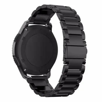 Moški/Ženske Jekla Watch Trak za Samsung Galaxy Watch 3 41mm 45mm/42mm/46mm/Aktivna 2 1 Pametno Gledati Zapestnica 20 MM/22 MM Watch Band