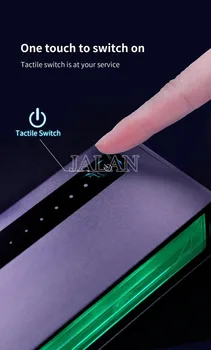 QIANLI iSee 2 LCD zaslon prah preverjanje svetilka, mobilni telefon prah odstranjevanje prstnih praske preverite zeleno luč