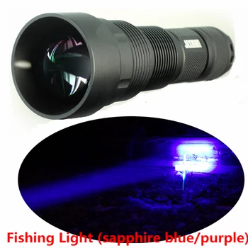 JAXMAN Z1 modra svetloba /vijolična svetloba ribolov svetlobe, Optični Zoom objektiv stekla brezplačna dostava