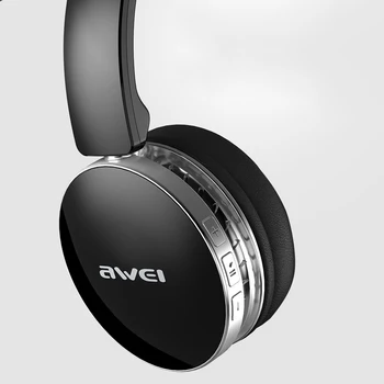 AWEI A500BL FoldableHi-Fi Stereo Bluetooth slušalke Brezžične Slušalke Športne hrupa preklic Slušalke Z mikrofonom slušalke