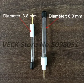 Odstranljiva Srebro, Srebro Klorid Referenčna Elektroda Ag/Agcl Kontrast Elektrod Premera 3.8/6,0 mm